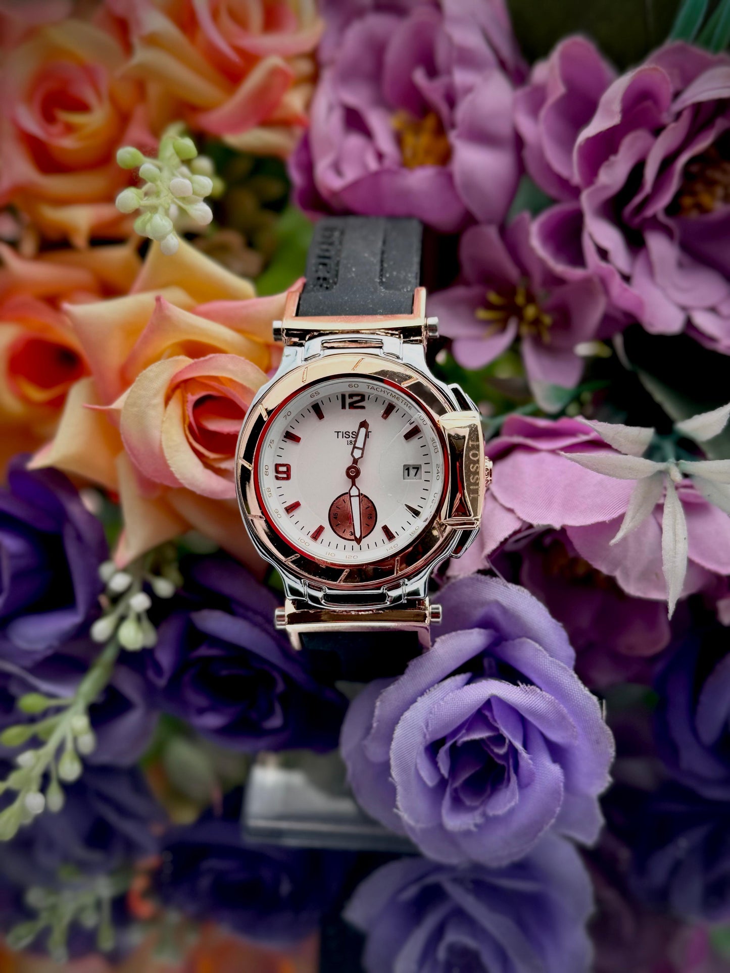 RELOJ TISSOT D GOMA
