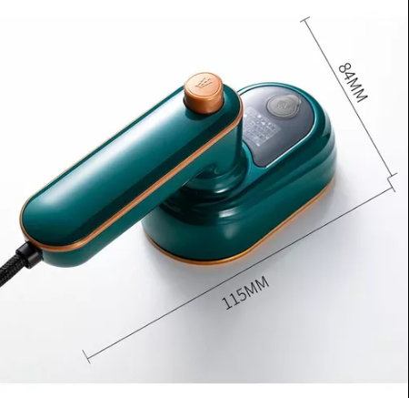 Mini Plancha Portátil A Vapor Verde